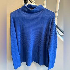 French Connection blue sweater size small